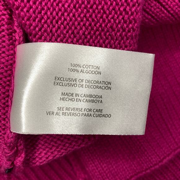 Gap Women's Size Small Pink Crewneck Knit Sweater - Picture 5 of 10